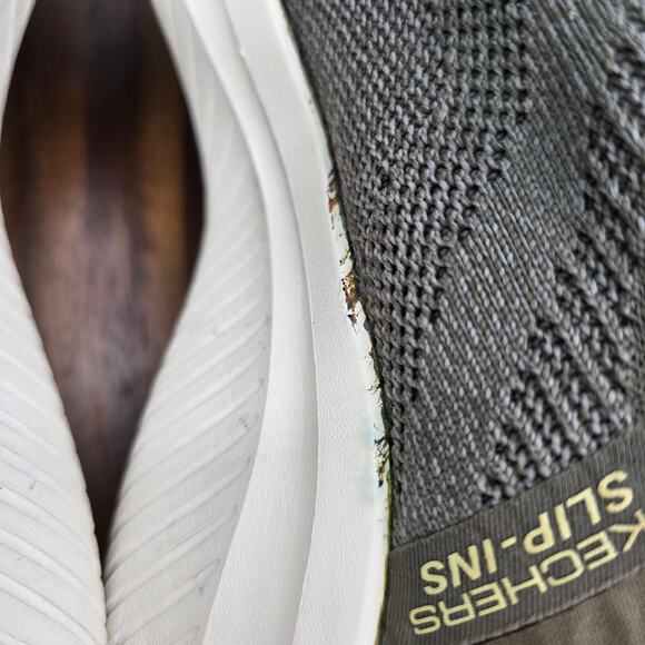 Skechers Slip On Gray Sneakers by Martha Stewart - Picture 5 of 9